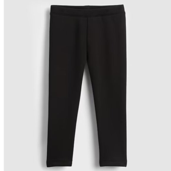 NWT BabyGap Cozy-Lined Leggings (Black) - Picture 1 of 11